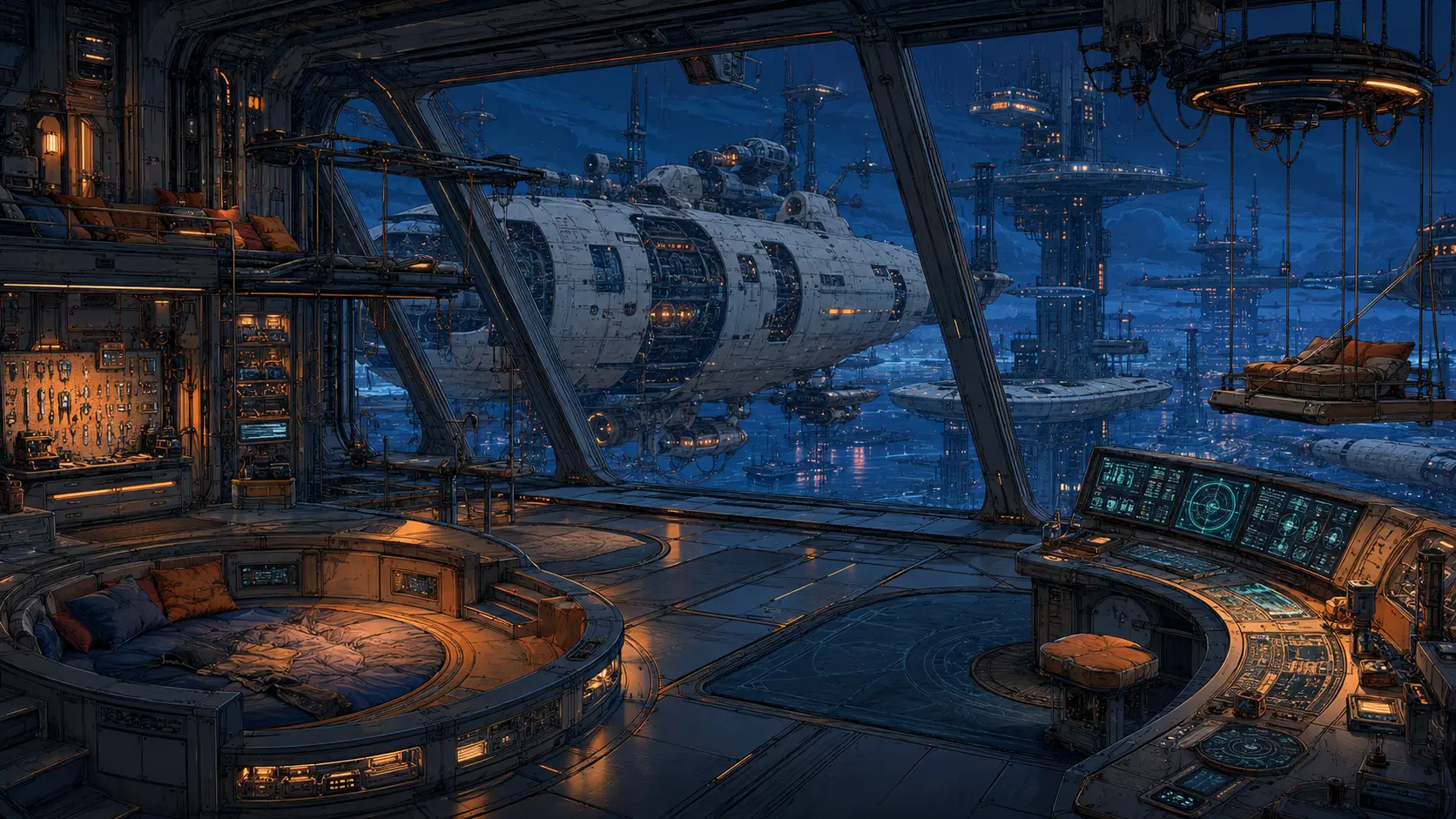 Illustrated view of Straylight Terminal